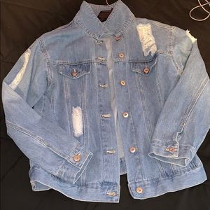 Love tree denim jacket